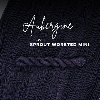 Aubergine | Sprout Worsted Mini