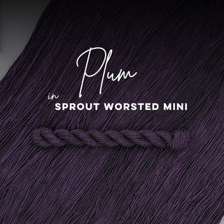 Plum | Sprout Worsted Mini