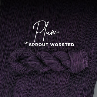 Plum | Sprout Worsted