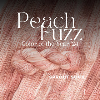 Peach Fuzz | Sprout Sock