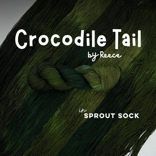 Crocodile Tail | Sprout Sock