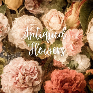 Antiqued Flowers