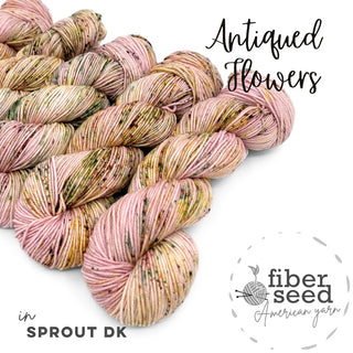 Antiqued Flowers (b) | Sprout DK