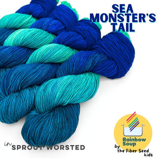 Sea Monster's Tail | Sprout Worsted
