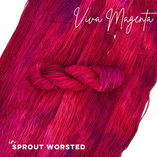 Viva Magenta | Sprout Worsted