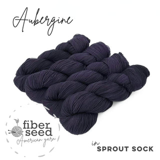 Aubergine | Sprout Sock