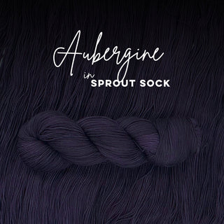 Aubergine | Sprout Sock