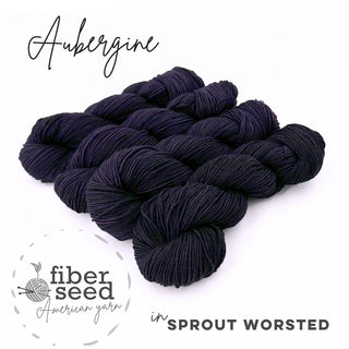 Aubergine | Sprout Worsted