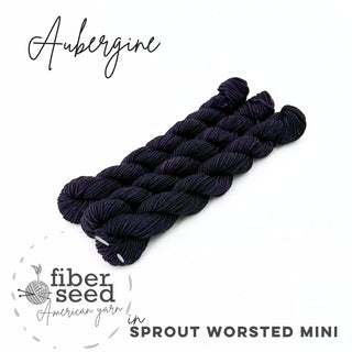 Aubergine | Sprout Worsted Mini