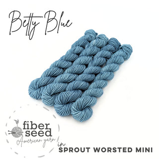 Betty Blue | Sprout Worsted Mini