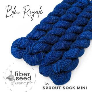 Bleu Royale | Sprout Sock Mini