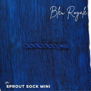 Bleu Royale | Sprout Sock Mini