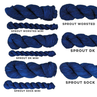 Bleu Royale | Sprout Sock Mini