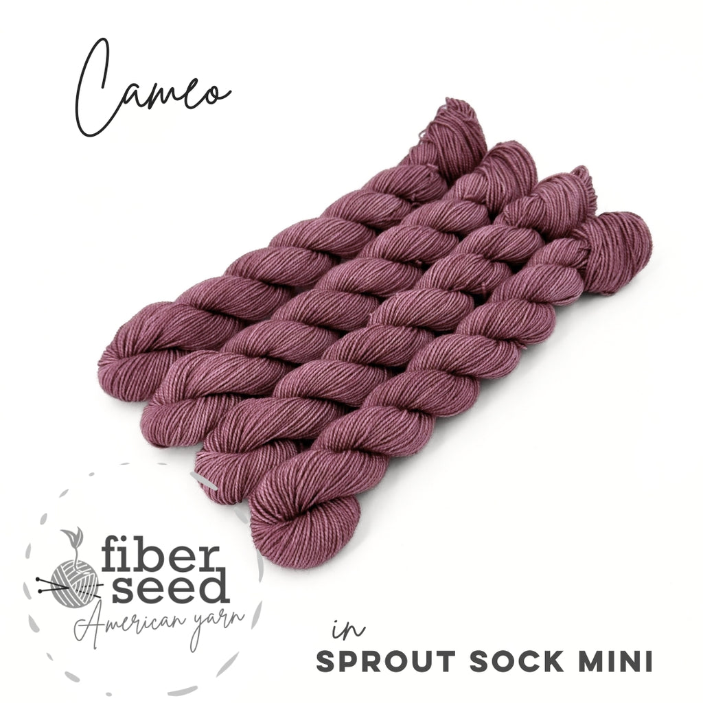 Cameo | Sprout Sock Mini – Fiber Seed Yarn Co.