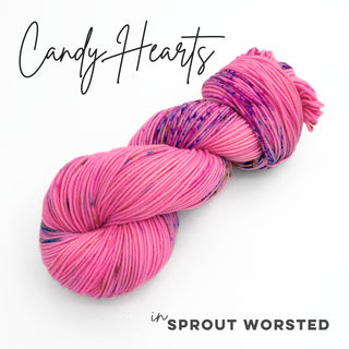 Candy Hearts | Sprout Worsted