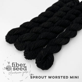 Charcoal | Sprout Worsted Mini