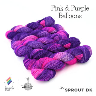 Pink & Purple Balloons | Sprout DK