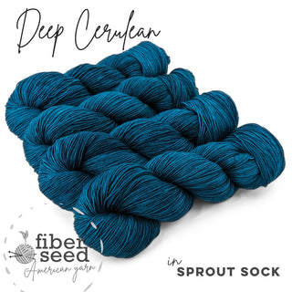 Deep Cerulean | Sprout Sock