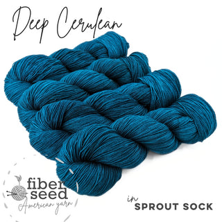 Deep Cerulean | Sprout Sock