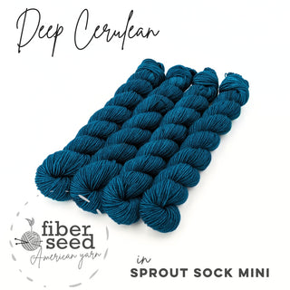 Deep Cerulean | Sprout Sock Mini