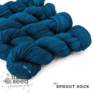 Deep Cerulean | Sprout Sock