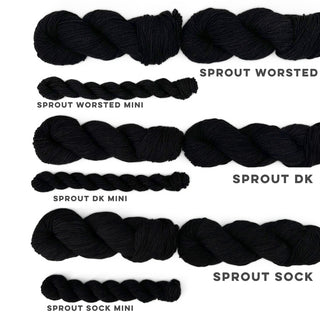Charcoal | Sprout Worsted Mini