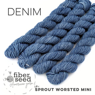 Denim | Sprout Worsted Mini