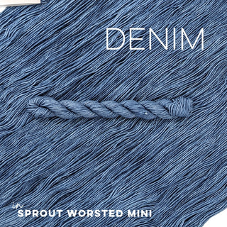 Denim | Sprout Worsted Mini