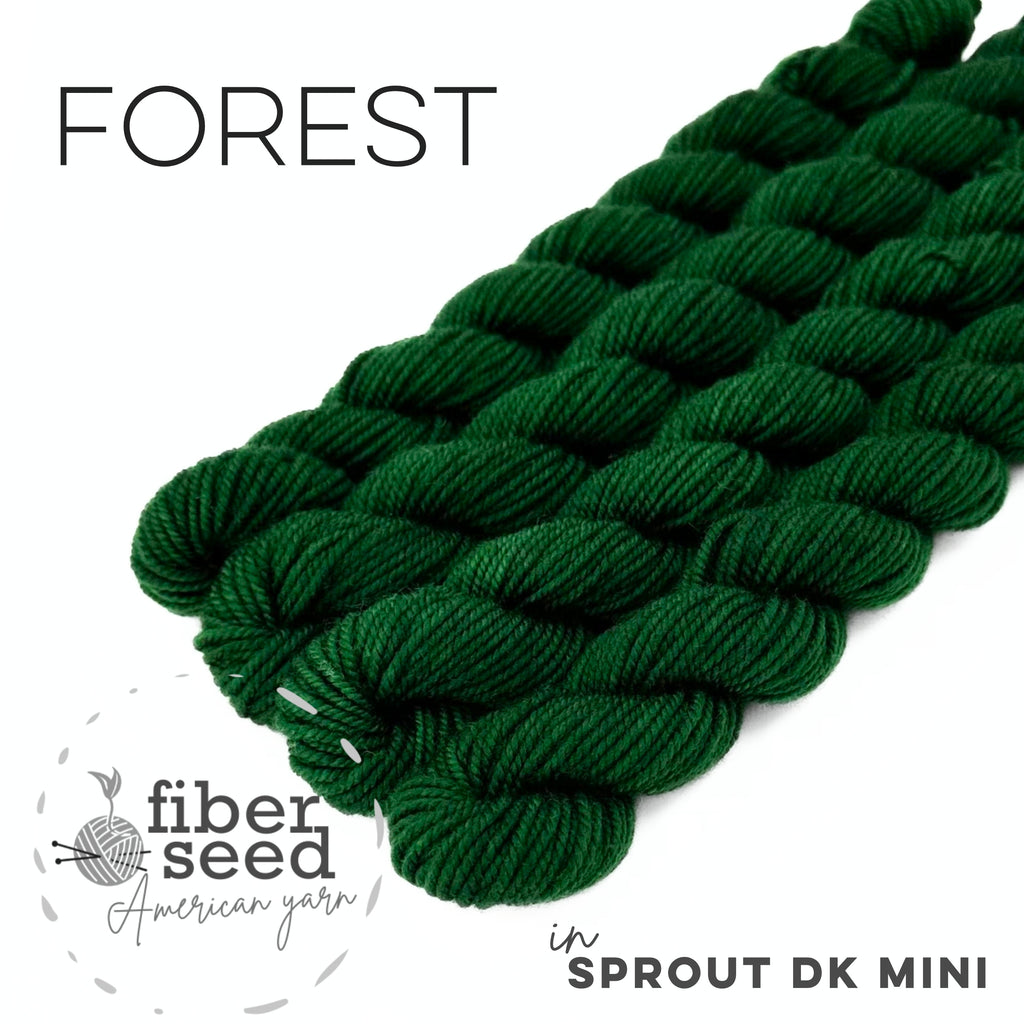 Forest | Sprout DK Mini – Fiber Seed Yarn Co.