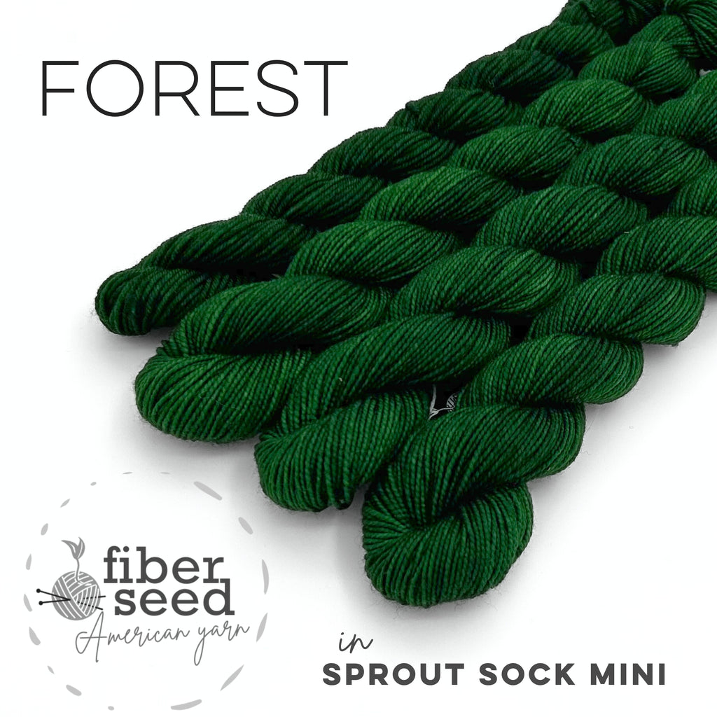 Forest | Sprout Sock Mini – Fiber Seed Yarn Co.