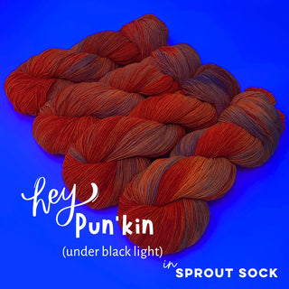 Hey Pun'kin | Sprout Sock