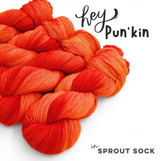 Hey Pun'kin | Sprout Sock