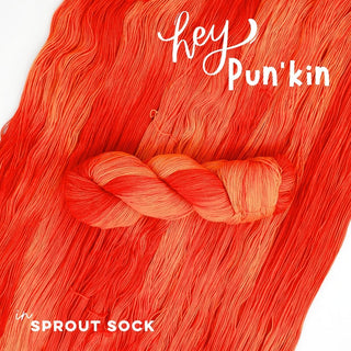 Hey Pun'kin | Sprout Sock