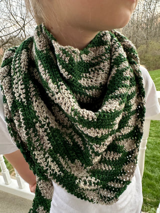 On the Ridge Shawl Pattern by Lindsay English