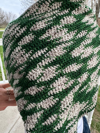 On the Ridge Shawl Pattern by Lindsay English