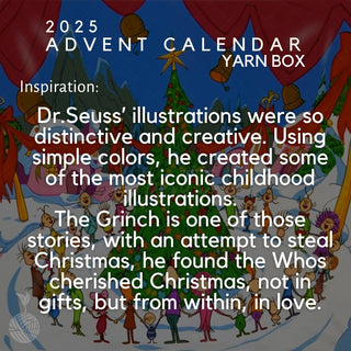 PRE-ORDER | A Who-ville Christmas: Advent Calendar Yarn Box '25