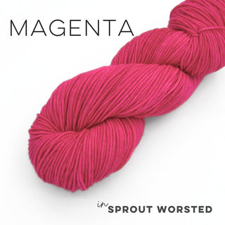 Magenta | Sprout Worsted