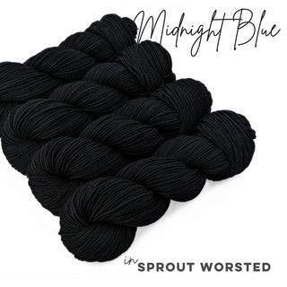 Midnight Blue | Sprout Worsted