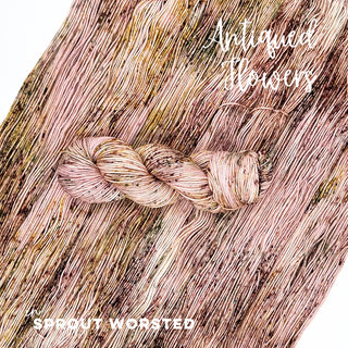 Antiqued Flowers (b) | Sprout Worsted