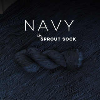 Navy | Sprout Sock