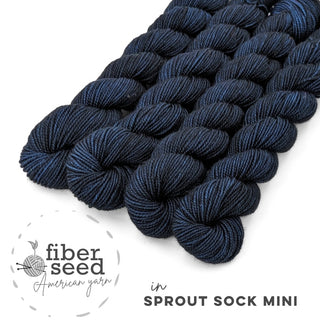 Navy | Sprout Sock Mini