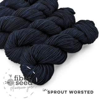 Navy | Sprout Worsted