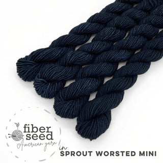 Navy | Sprout Worsted Mini