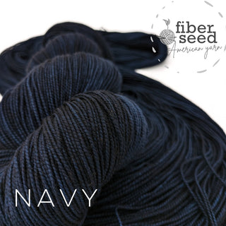 Navy | Sprout Worsted