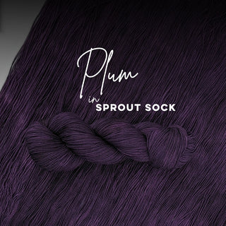 Plum | Sprout Sock