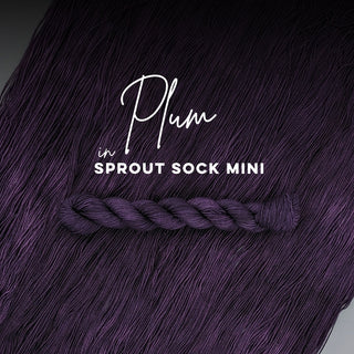 Plum | Sprout Sock Mini