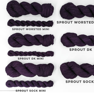 Plum | Sprout Sock Mini