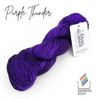 Purple Thunder | Sprout Worsted