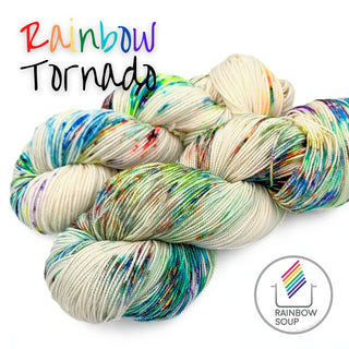 Rainbow Tornado | Sprout Sock