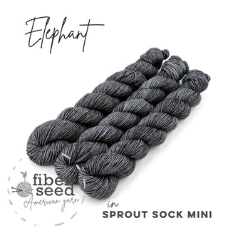 Elephant | Sprout Sock Mini